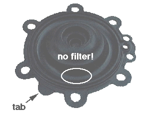 Rain Bird CPF-100 (Consumer Grade) valve diaphragm